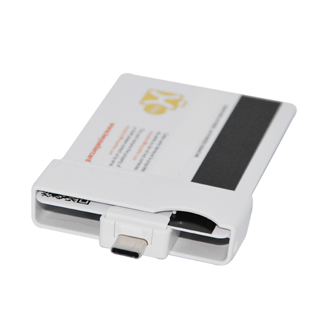 热销 EMV 便携式 USB C 型接触式智能卡读卡器，适用于电子政务 ACR39U-NF