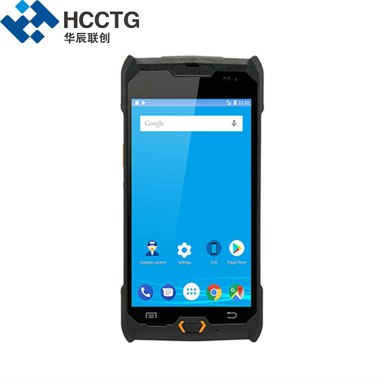 HCC NFC 4G Android 9.0 手持式 PDA 带二维条码扫描 C50 Plus