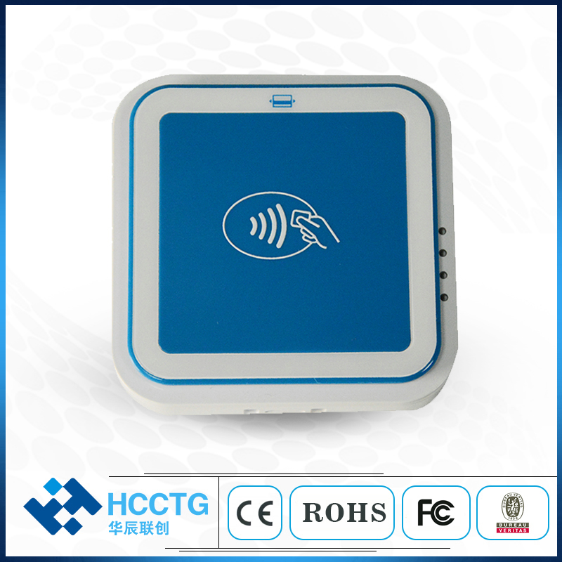 HCC 蓝牙 IC&NFC 磁卡读卡器 MPOS 适用于 Android/IOS I9