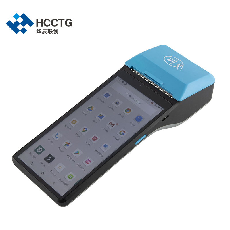 EMV NFC Android 10.0 智能 POS 机带条码扫描仪 Z300
