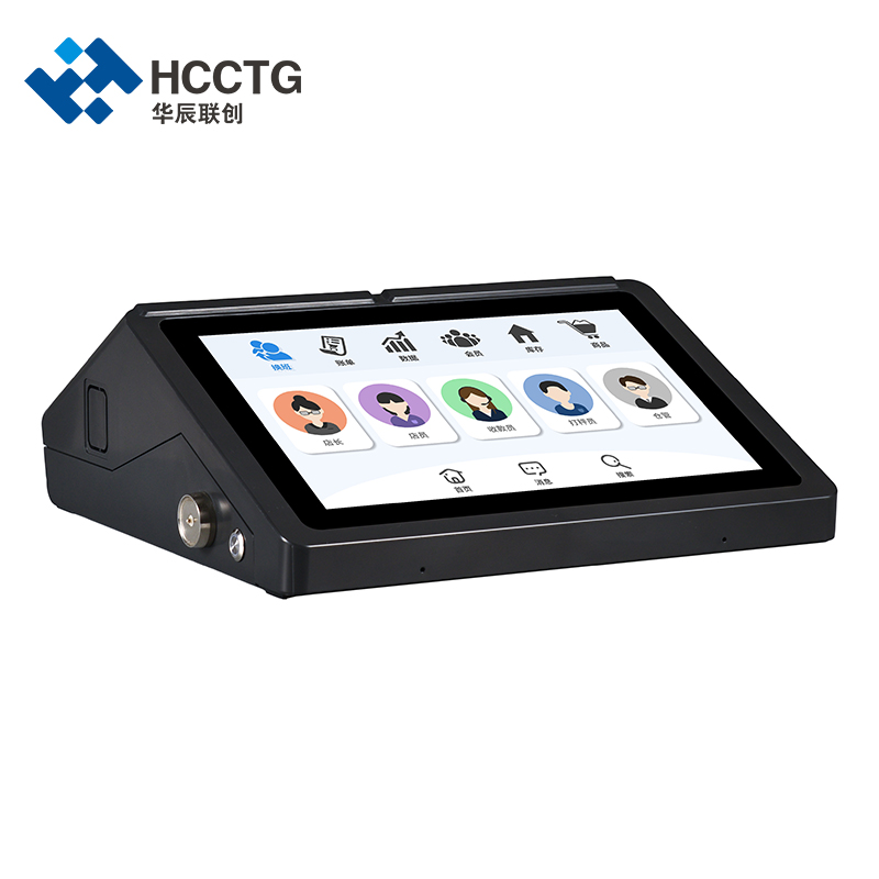 Android 11.0 WiFi 蓝牙一体式零售 POS 终端（带客户显示屏） HCC-A1190