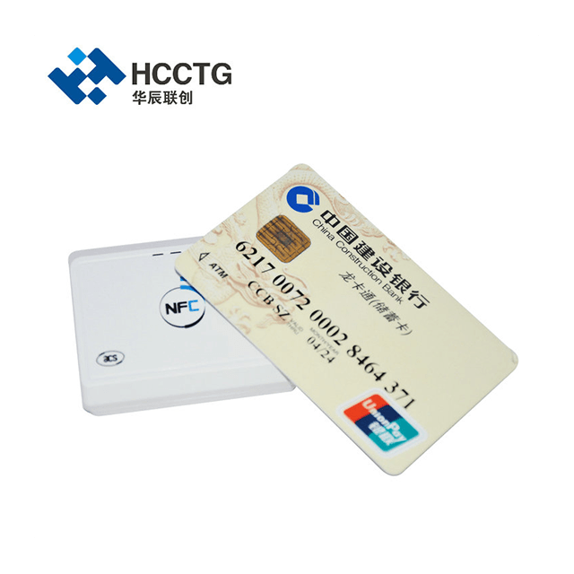 华辰联创 13.56MHz MIFARE NFC 标签智能卡读卡器蓝牙 MPOS ACR1311U-N2
