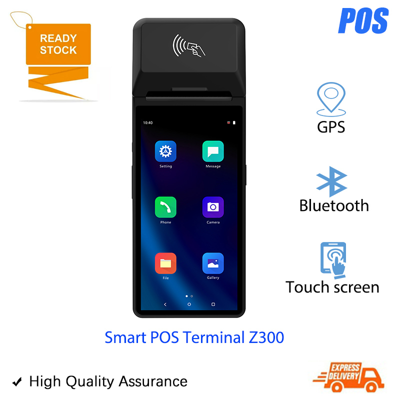 华辰联创 NFC GPS 免费 SDK 手持式 Android 10.0 多合一 POS 机 Z300