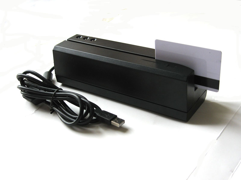USB 1&2&3 轨道 DC9V 磁性读写器 MSR605