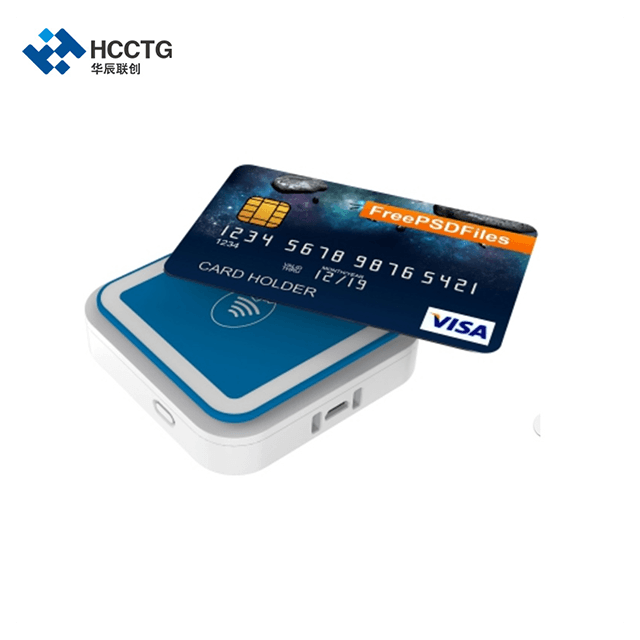 华辰联创 PCI EMV 蓝牙 3 合 1 智能移动 NFC 信用卡读卡器 MPOS I9