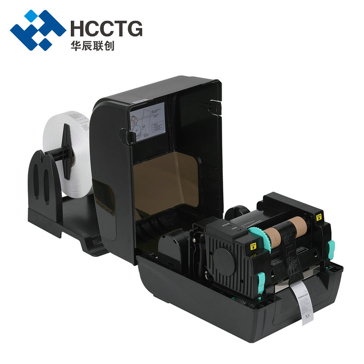 洗水标签打印机条码 108 毫米热敏标签打印机便携式 HCC-3064TA