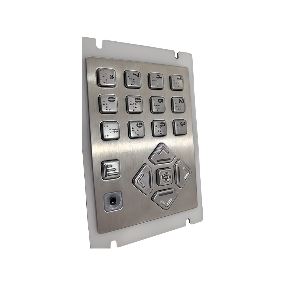 适用于 ATM 自助终端 AKB20 的可调节背光可编程音频导航 POS 键盘