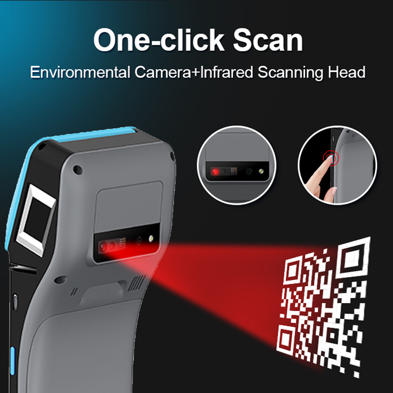 EMV PCI 6英寸Android 11.0 NFC蓝牙全部均方付费POS Z500