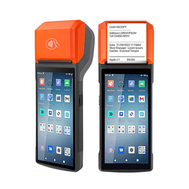 华辰联创NFC GPS 4G Android 13智能移动终端带58mm打印机 R330 Pro