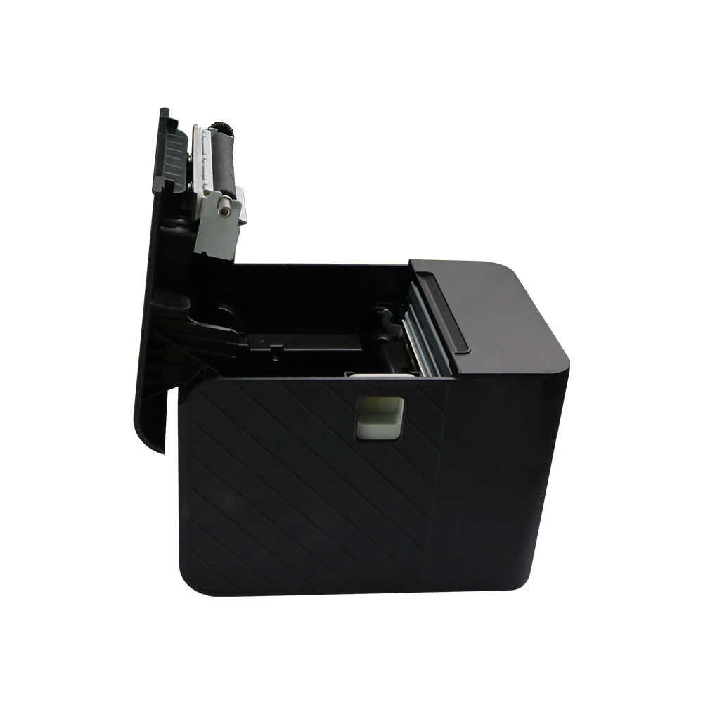 HCC-POS80C POS 打印机 3 英寸半切刀桌面 80 毫米收据热敏打印机 