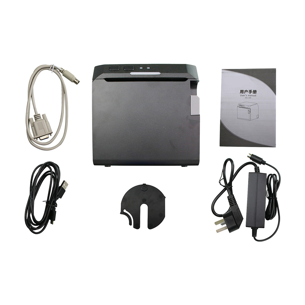 3 英寸桌面无线热敏打印机带蓝牙 LAN WIFI USB HCC-POS896