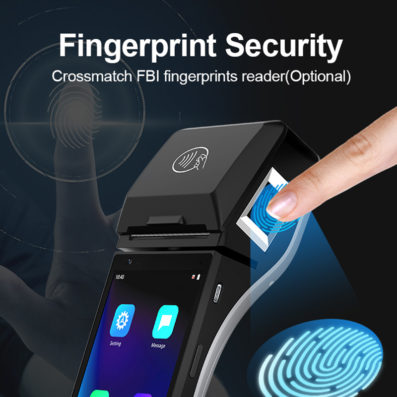 EMV PCI 6英寸Android 11.0 NFC蓝牙全部均方付费POS Z500
