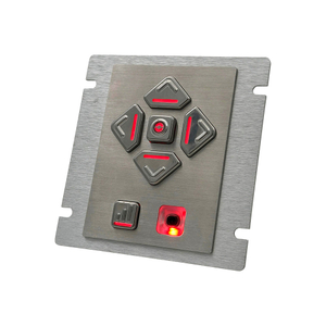 适用于 POS 自助终端的 6 键可编程背光盲文 ADA DDA 音频导航键盘 AKB10