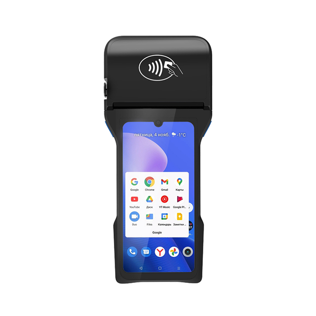 4G Android 12 触摸屏 6.26 英寸便携式 Pos 设备带打印机 Z93