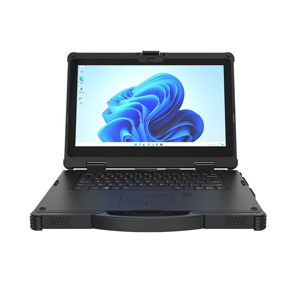 工业强固型平板电脑便携式电脑，带 14 英寸 LCD 32GB+256GB Windows 11 OS X14M