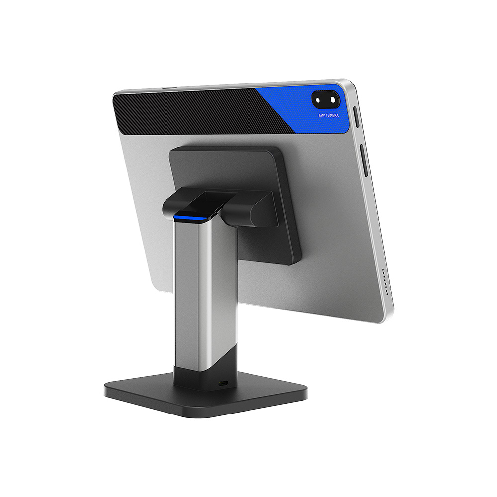 10.95 英寸 Android 14 POS 终端平板电脑带桌面/80 毫米打印机底座 NFC GPS HX-100